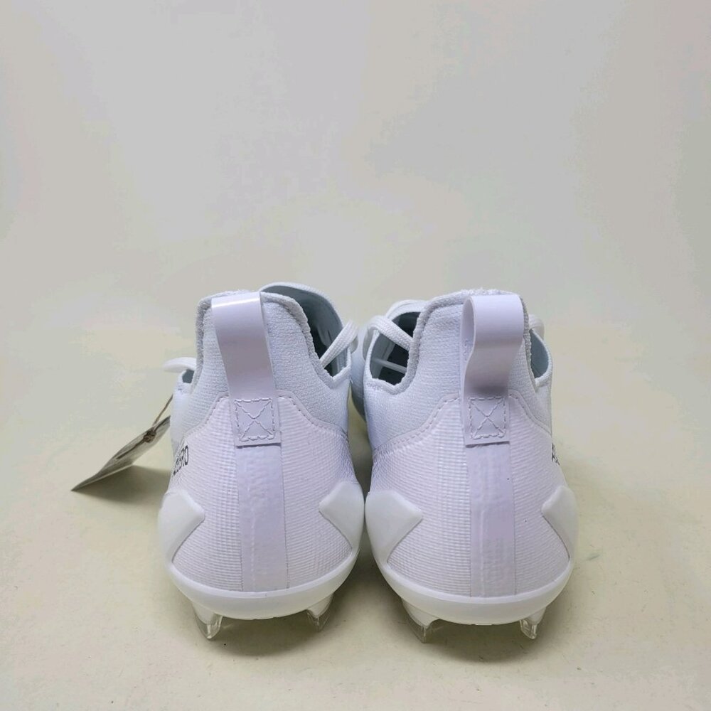 Adidas Adizero Electric + Football Cleats White Black IH7451 Men's Size 11.5 - Picture 3 of 10